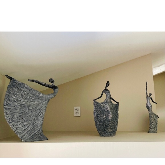 House of Hampton Other - The Full Set of 3 Dancers Decorative Figurines